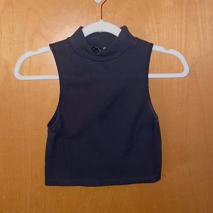 RIBBED ZARA CROP TOP